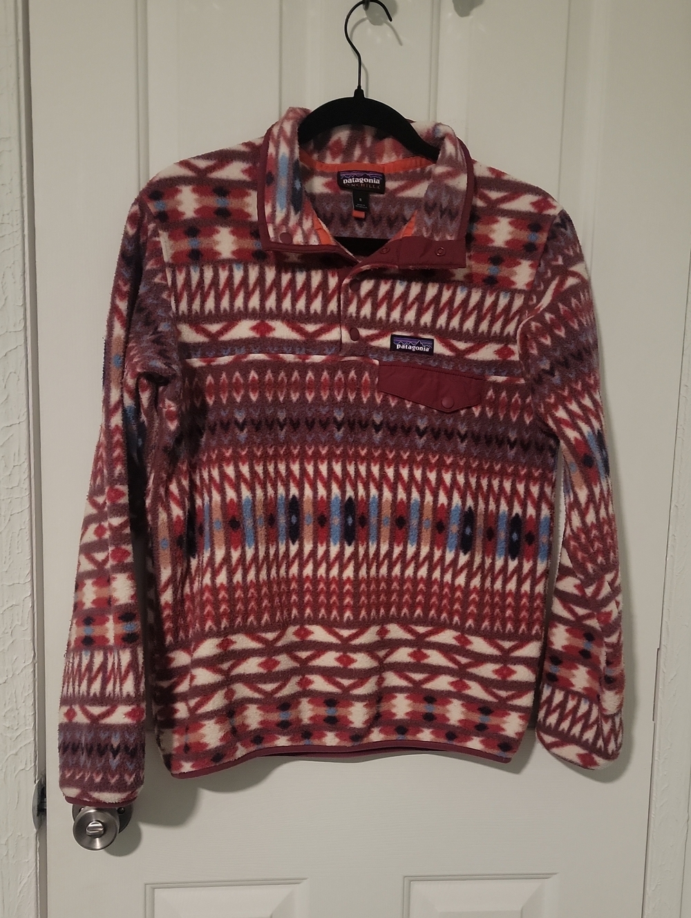 Patagonia Synchilla  Lightweight Snap-T Fleece Pullover Women's Size Small